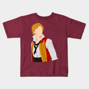 Enjolras With Red Vest Kids T-Shirt